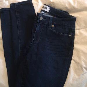 Paige size 27 skinny jeans